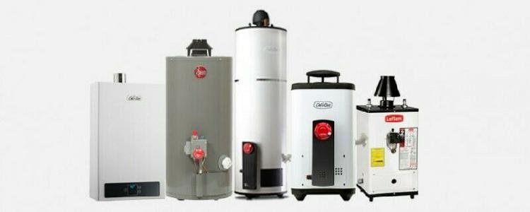tipos de calentadores de agua