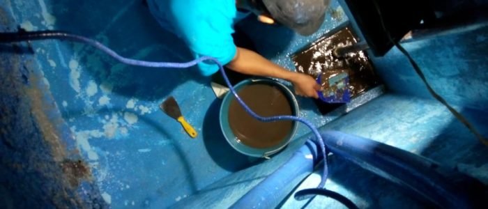 lavar la cisterna de casa