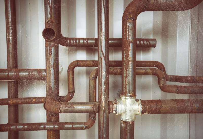 problemas de la plomería obsoleta