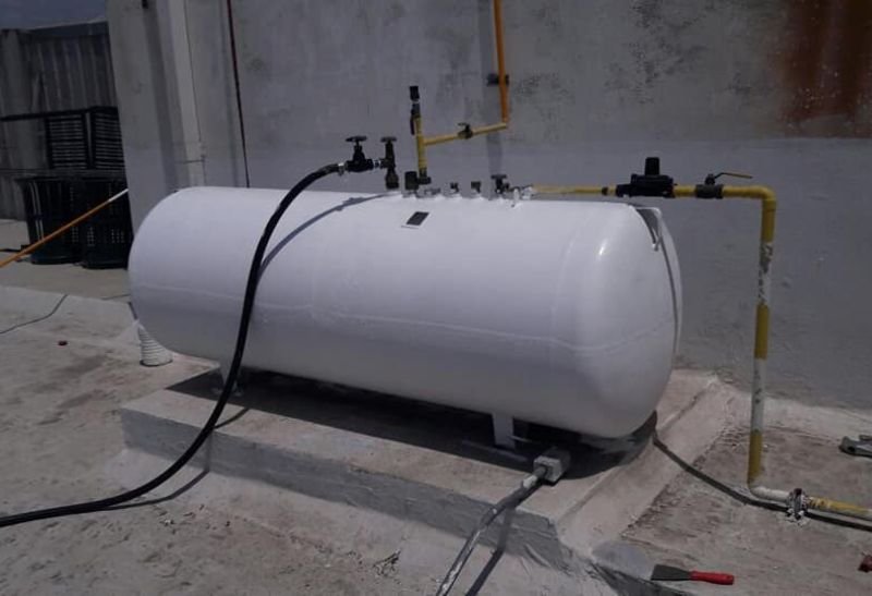 Tanques de gas residenciales