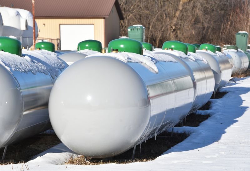 Tanques de gas residenciales